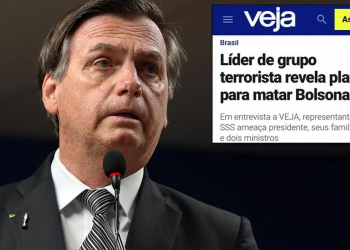 Revista Veja diz que suposta sociedade secreta planeja matar Bolsonaro